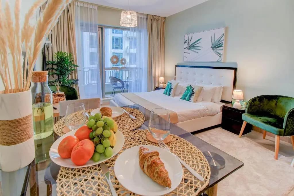 Durrani Homes - Luxurious Studio near Dubai Mall with pool view - photo 11