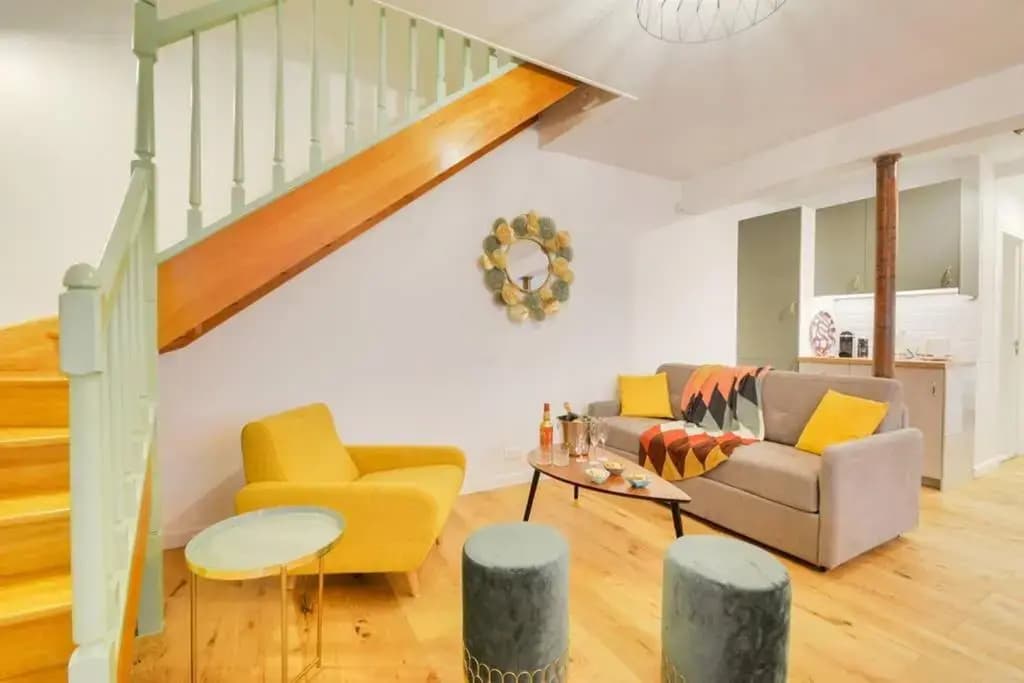 Luxueux Duplex 6 - 8pers - Full Equipped - République - main photo