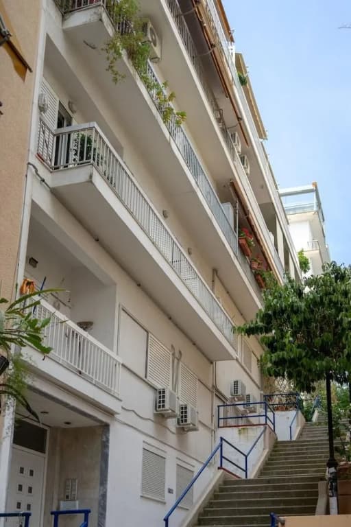 "Daydreamers Flat", staircase to Neos Kosmos - main photo