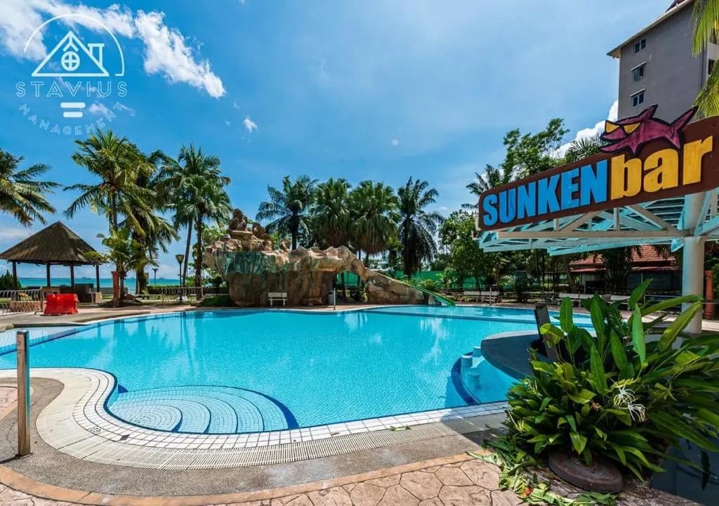 Port Dickson 6pax 2BR Glory Beach Resort Seaview - photo 10