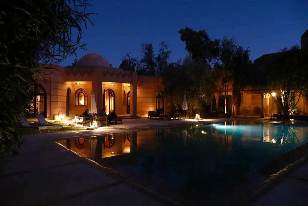 Villa Al Assala Palmeraie - Piscine chauffée - photo 20