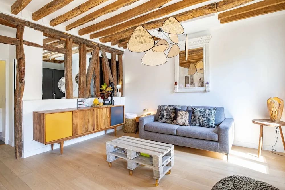 Loft-inspired Flat Near Montmartre, Sleeps 4 - photo 5