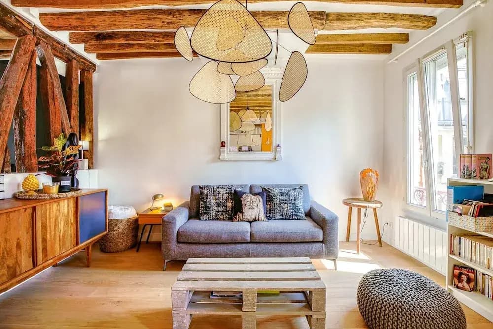 Loft-inspired Flat Near Montmartre, Sleeps 4 - photo 7