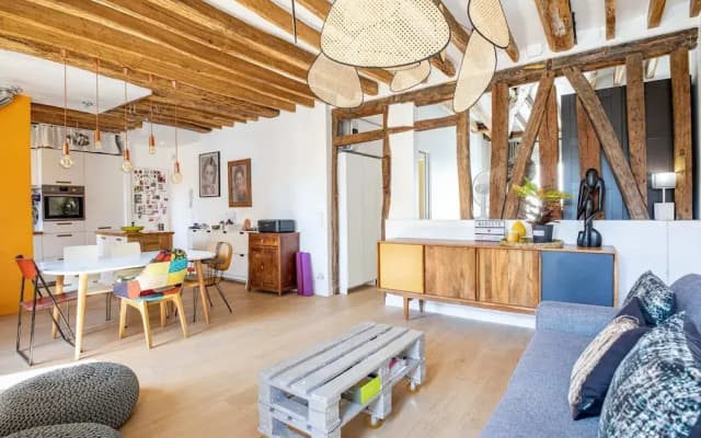 Loft-inspired Flat Near Montmartre, Sleeps 4 - photo 4